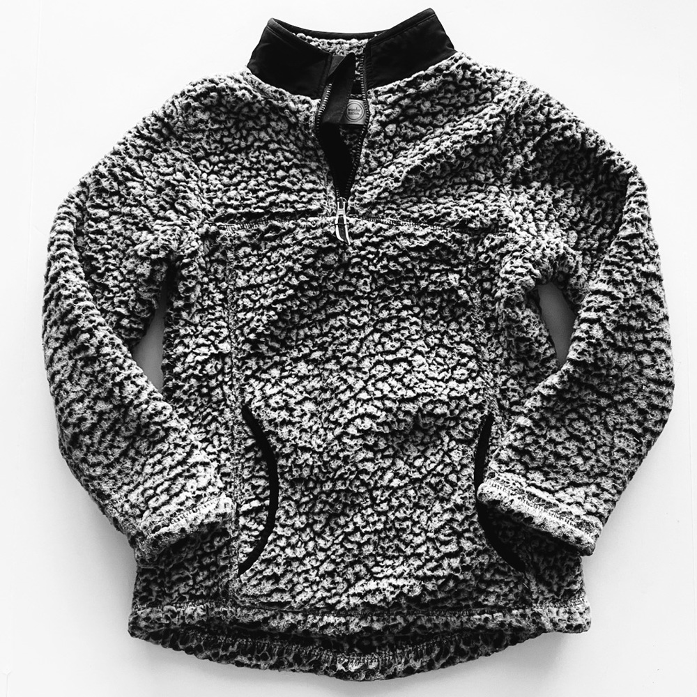 Adorable Fuzzy 3/4 Zip Jacket